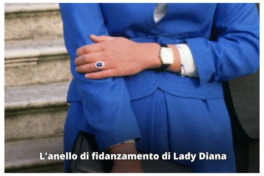 L'anello di fidanzamento di Lady Diana L'anello di fidanzamento di Lady Diana